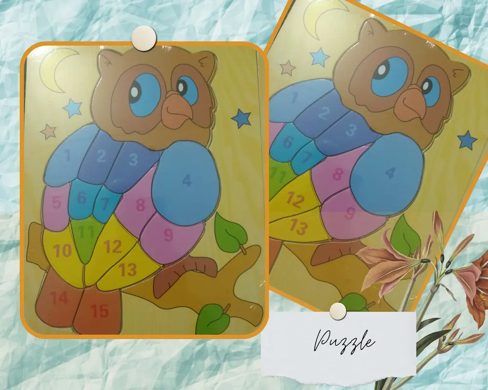 Wooden Puzzle - Owl