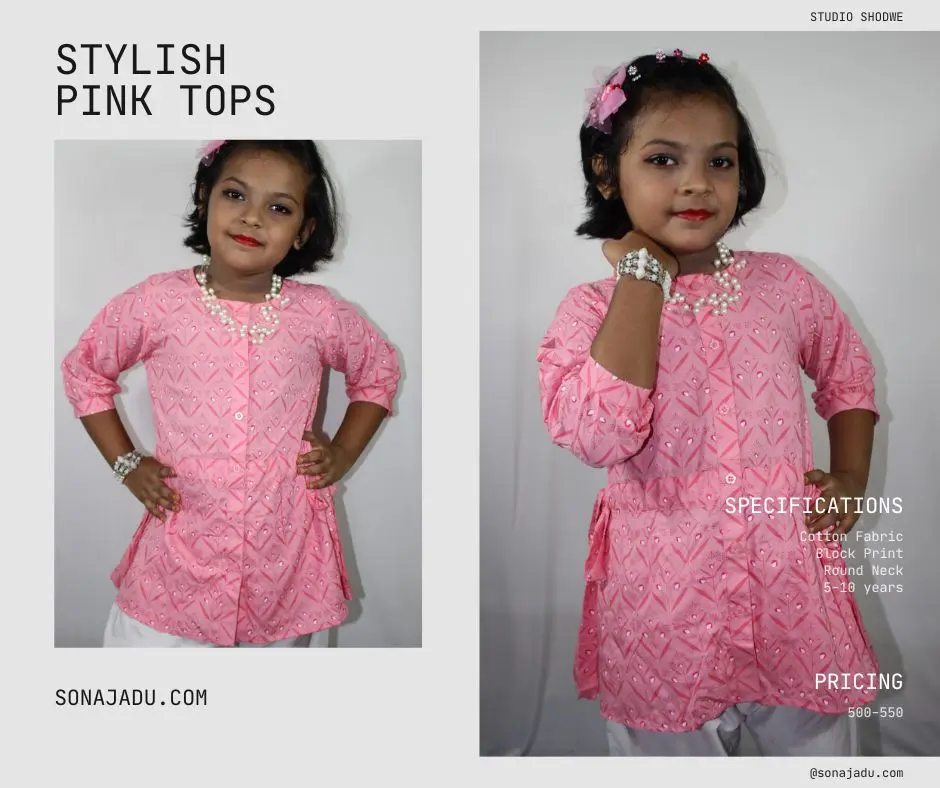 Cotton Tops - Stylish Baby Tops - Baby Girl Dress Online BD