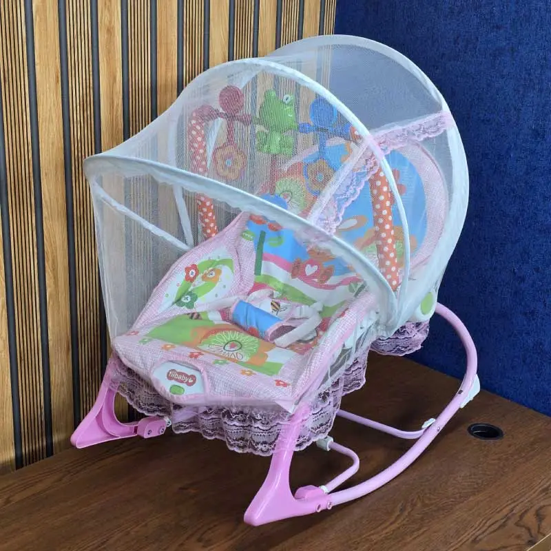IBaby Toddler Rocking Chair with Mosquito Net